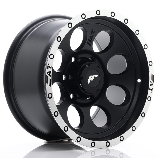 JAPAN RACING JRX4 16X9 6X114.3 ET-10 MATTE BLACK MACHINED LIP