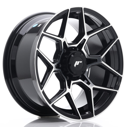 JAPAN RACING JRX9 18X9 6X139.7 ET18 BLACK MACHINED FACED