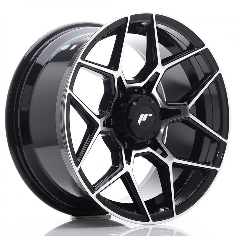 JAPAN RACING JRX9 18X9 6X114.3 ET18 BLACK MACHINED FACED