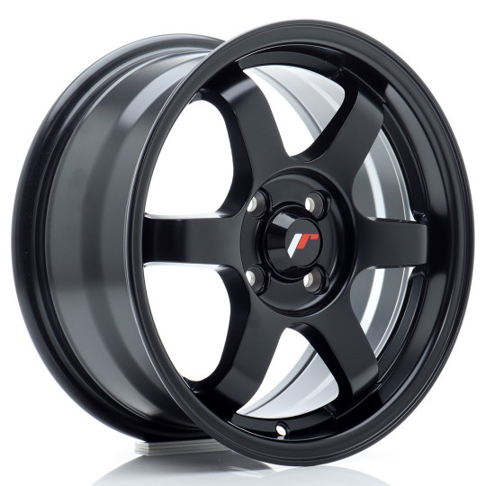 JAPAN RACING JR3 15X7 4X114.3 ET40 MATTE BLACK