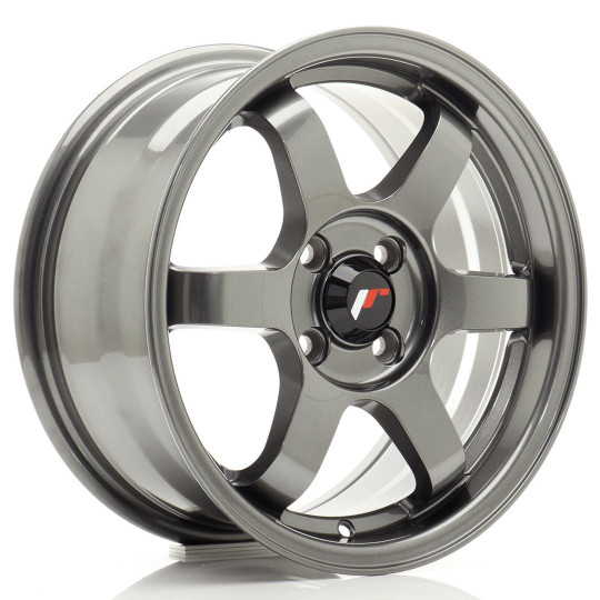 JAPAN RACING JR3 15X7 4X100 ET40 GUN METAL