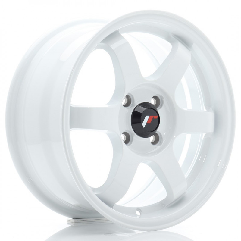 JAPAN RACING JR3 15X7 4X100 ET40 WHITE