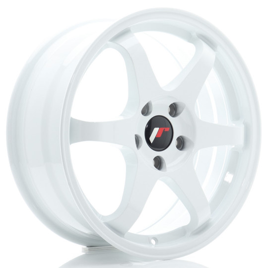 JAPAN RACING JR3 17X7 4X100 ET40 WHITE