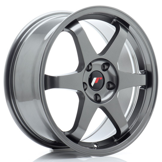 JAPAN RACING JR3 18X8 5X112 ET40 GUN METAL