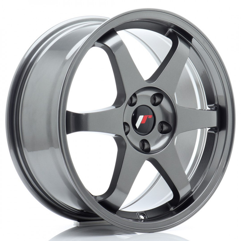 JAPAN RACING JR3 18X8 5X112 ET40 GUN METAL