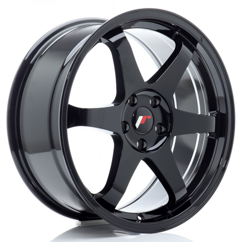 JAPAN RACING JR3 19X8.5 5X114.3 ET42 GLOSS BLACK