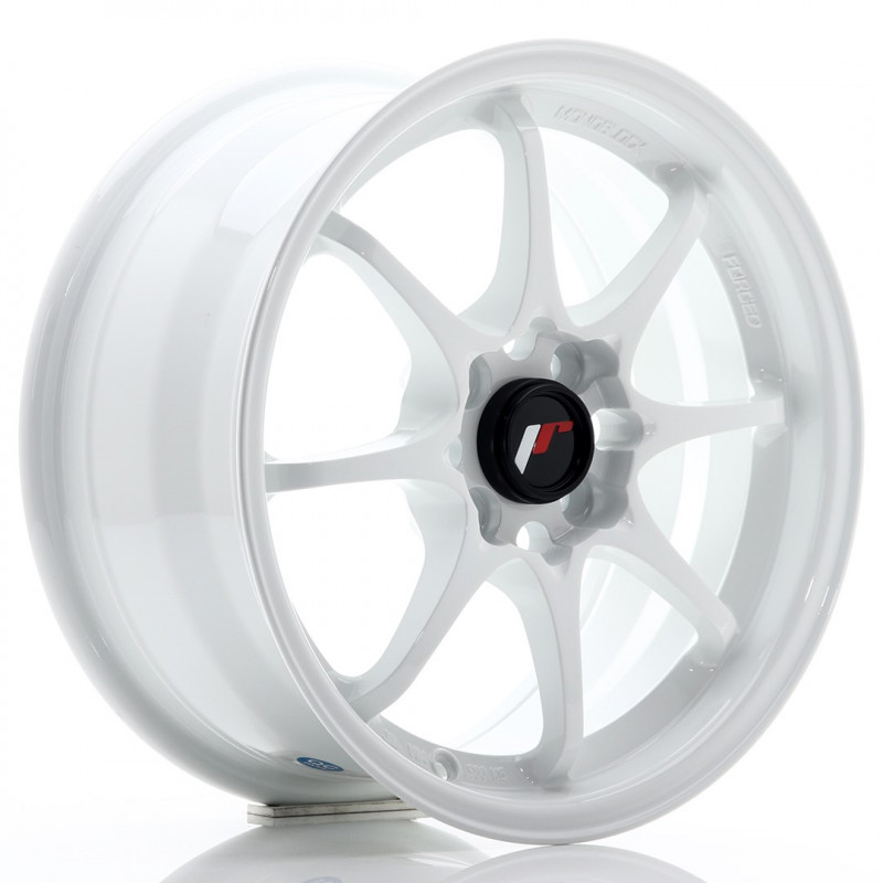JAPAN RACING JR5 15X7 4X100 ET35 WHITE