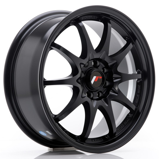 JAPAN RACING JR5 16X7 4X100/108 ET30 MATTE BLACK