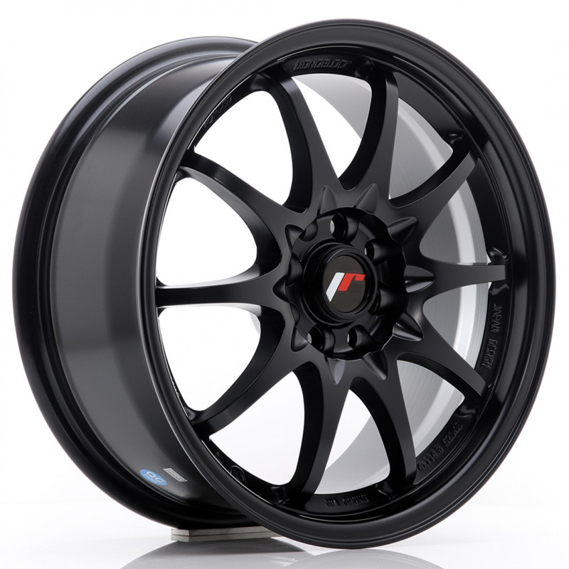JAPAN RACING JR5 16X7 4X100/108 ET30 MATTE BLACK
