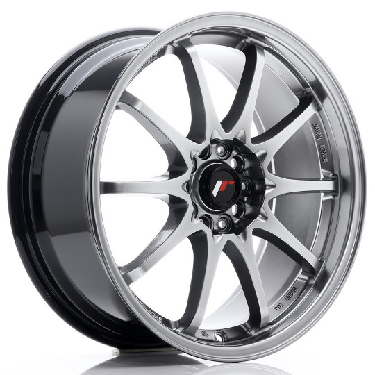 JAPAN RACING JR5 18X8 5X114.3 ET35 HYPER BLACK