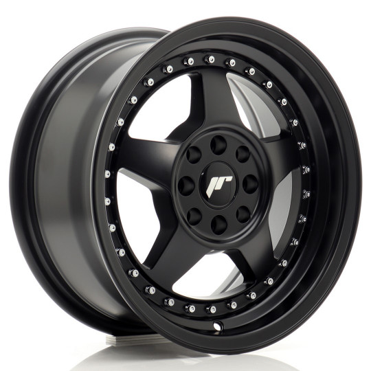JAPAN RACING JR6 15X7 4X100/108 ET25 MATTE BLACK