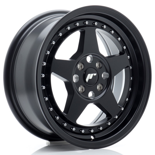 JAPAN RACING JR6 16X7 4X100 ET35 MATTE BLACK