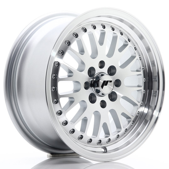 JAPAN RACING JR10 15X7 4X100/108 ET30 SILVER MACHINED LIP