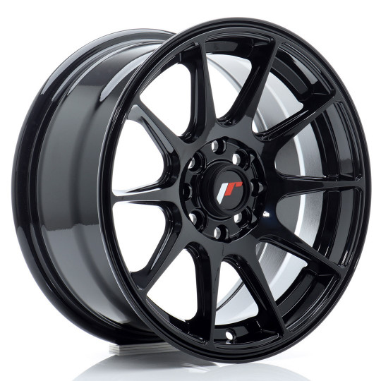JAPAN RACING JR11 15X7 4X100/108 ET30 GLOSS BLACK