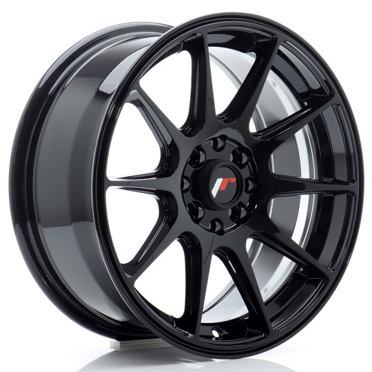 JAPAN RACING JR11 16X7 4X100/114.3 ET30 GLOSS BLACK