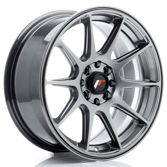 JAPAN RACING JR11 16X7 4X100/114.3 ET30 HYPER BLACK