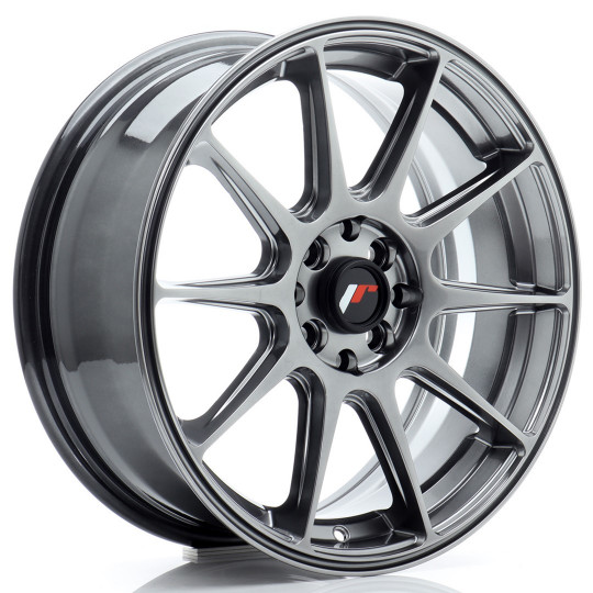 JAPAN RACING JR11 17X7 4X100/114.3 ET35 HYPER BLACK