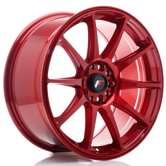 JAPAN RACING JR11 18X8.5 5X112/114.3 ET40 PLATINUM RED