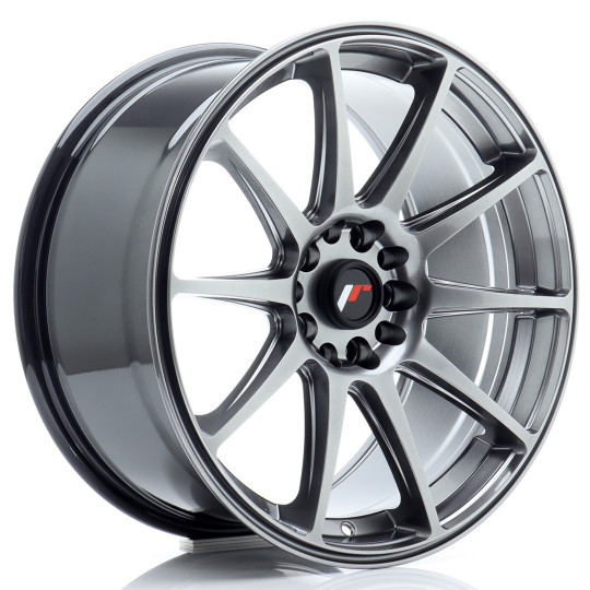 JAPAN RACING JR11 18X8.5 5X100/108 ET35 HYPER BLACK