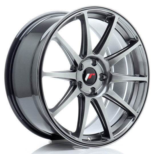 JAPAN RACING JR11 19X8.5 5X114.3 ET42 HYPER BLACK