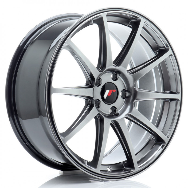 JAPAN RACING JR11 19X8.5 5X114.3 ET42 HYPER BLACK