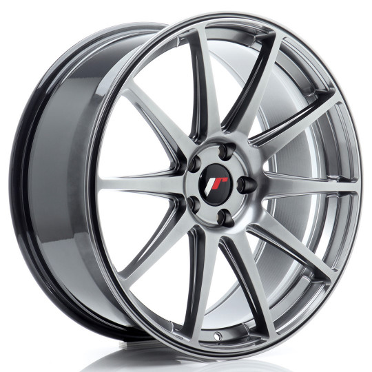 JAPAN RACING JR11 20X8.5 5X112 ET35 HYPER BLACK