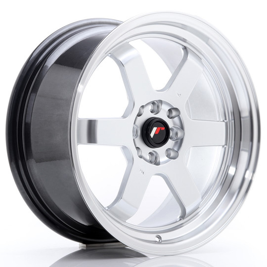 JAPAN RACING JR12 17X8 4X100/114.3 ET33 HYPER SILVER