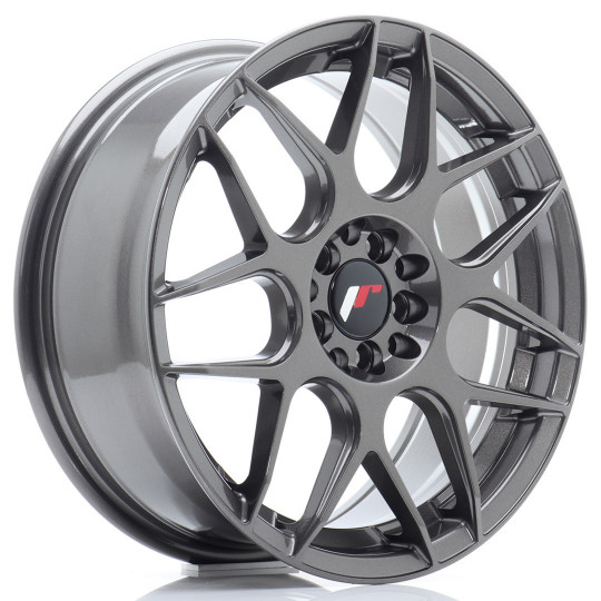 JAPAN RACING JR18 16X7 4X108 ET25 HYPER GRAY