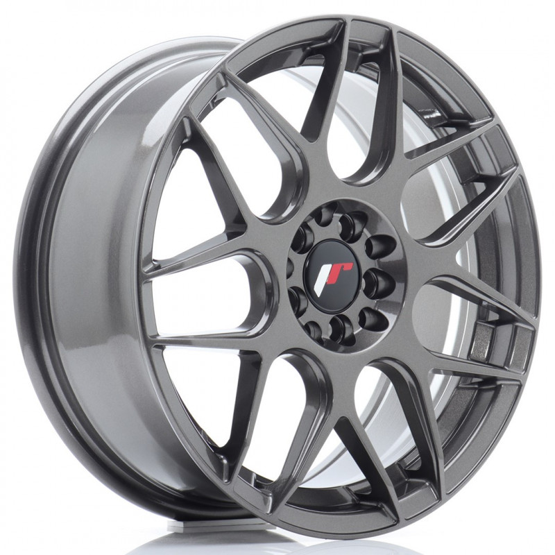 JAPAN RACING JR18 16X7 4X108 ET25 HYPER GRAY