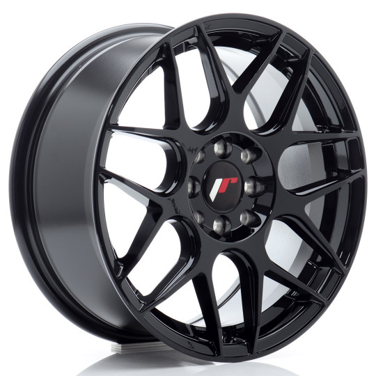 JAPAN RACING JR18 17X7 4X100/114.3 ET40 GLOSS BLACK