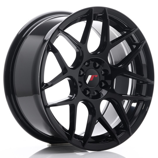 JAPAN RACING JR18 18X8.5 5X112/114.3 ET45 GLOSS BLACK