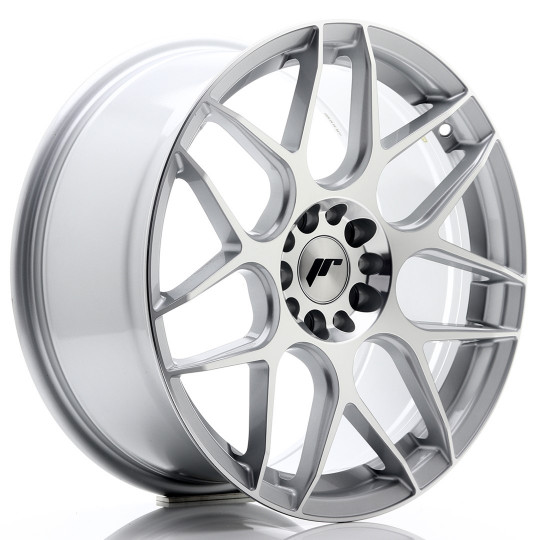 JAPAN RACING JR18 18X8.5 5X100/120 ET35 SILVER MACHINED FACED