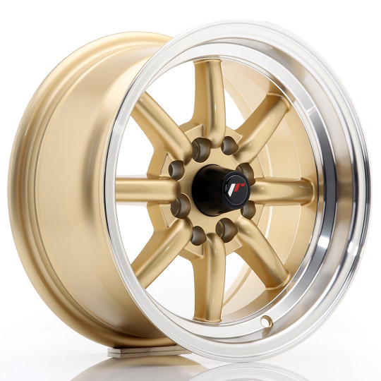 JAPAN RACING JR19 14X7 4X100/114.3 ET0 GOLD