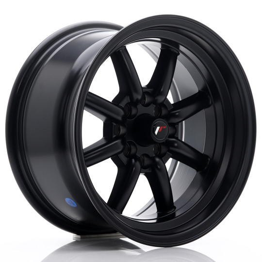 JAPAN RACING JR19 15X8 4X100/114.3 ET0 MATTE BLACK