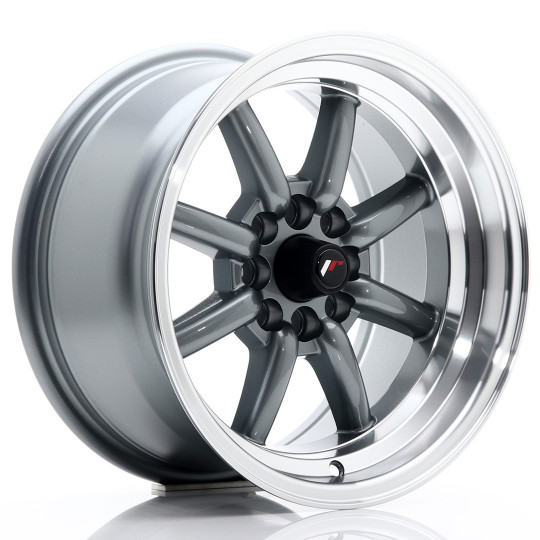 JAPAN RACING JR19 15X8 4X100/108 ET0 GUN METAL
