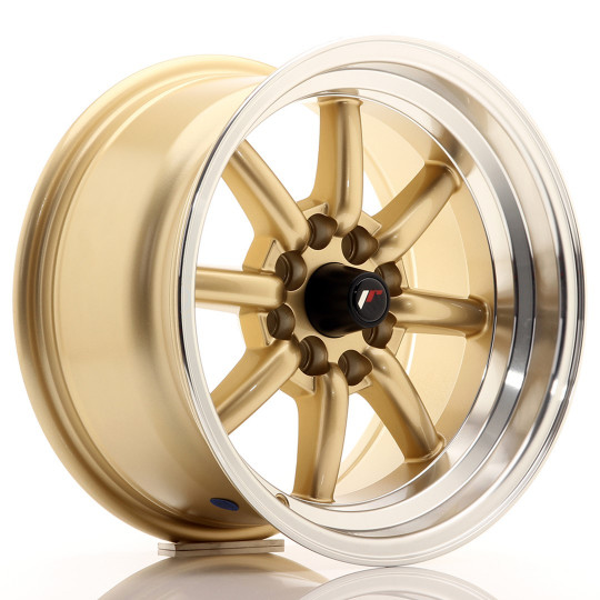 JAPAN RACING JR19 15X8 4X100/114.3 ET0 GOLD