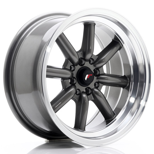 JAPAN RACING JR19 16X8 4X100/114.3 ET0 GUN METAL
