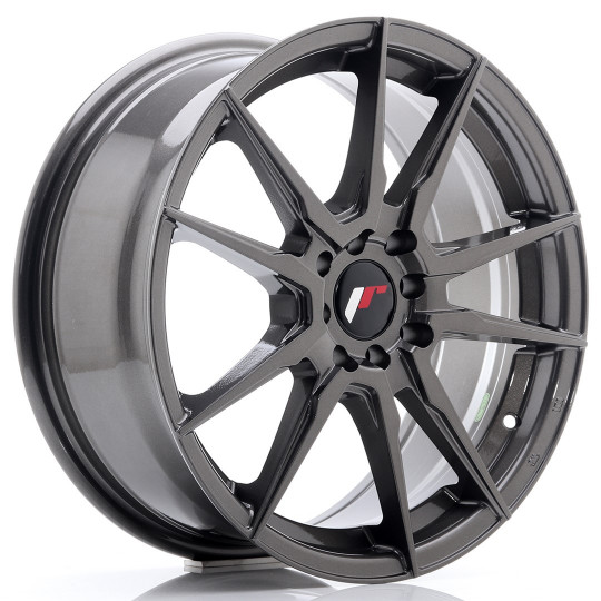 JAPAN RACING JR21 17X7 4X100/114.3 ET40 HYPER GRAY