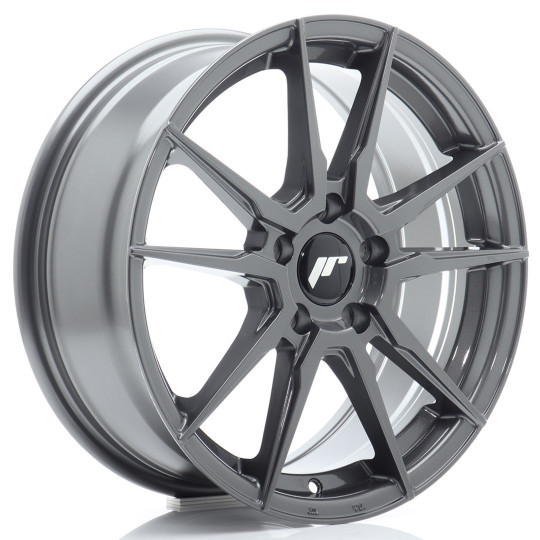 JAPAN RACING JR21 17X7 5X100 ET40 HYPER GRAY
