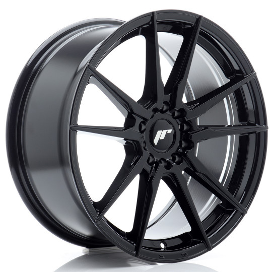 JAPAN RACING JR21 18X8.5 5X112/114.3 ET45 GLOSS BLACK