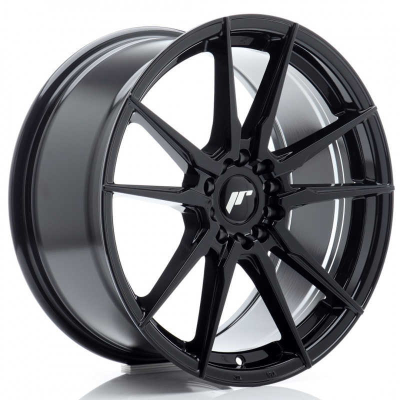 JAPAN RACING JR21 18X8.5 5X112/114.3 ET45 GLOSS BLACK