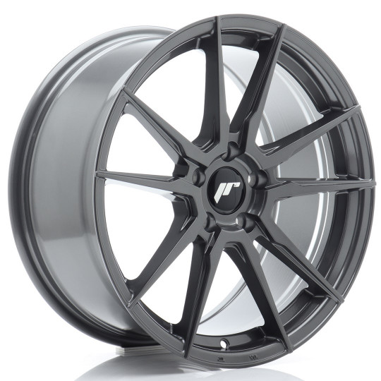 JAPAN RACING JR21 18X8.5 5X112 ET45 HYPER GRAY