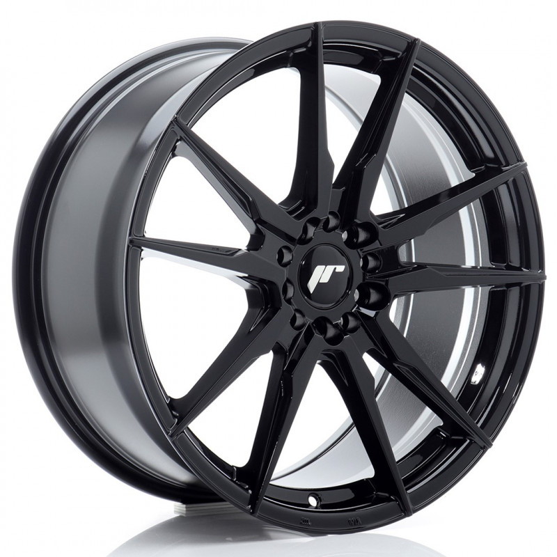 JAPAN RACING JR21 19X8.5 5X112/114.3 ET45 GLOSS BLACK