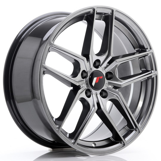 JAPAN RACING JR25 18X8.5 5X112 ET40 HYPER BLACK
