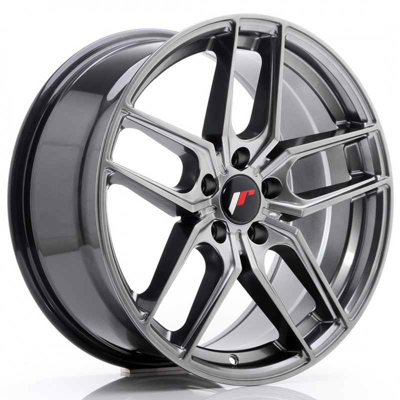JAPAN RACING JR25 18X8.5 5X112 ET40 HYPER BLACK