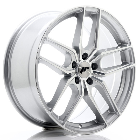 JAPAN RACING JR25 19X8.5 5X112 ET40 SILVER MACHINED FACED