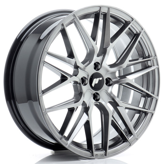 JAPAN RACING JR28 18X7.5 4X108 ET40 HYPER BLACK