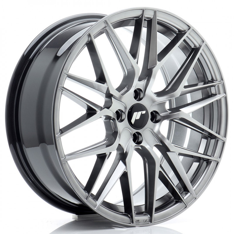 JAPAN RACING JR28 18X7.5 4X108 ET40 HYPER BLACK