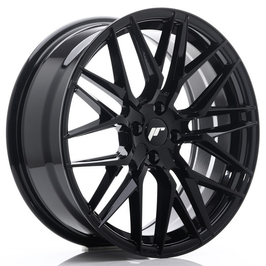 JAPAN RACING JR28 18X7.5 4X108 ET20 GLOSS BLACK
