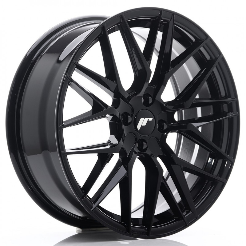 JAPAN RACING JR28 18X7.5 4X108 ET20 GLOSS BLACK